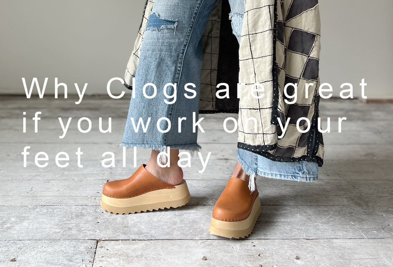 Why clogs are great if you work on your feet